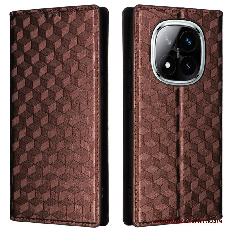 Flip Case Xiaomi Redmi Note 14 Pro 4g Handyhülle 3d-diamanten