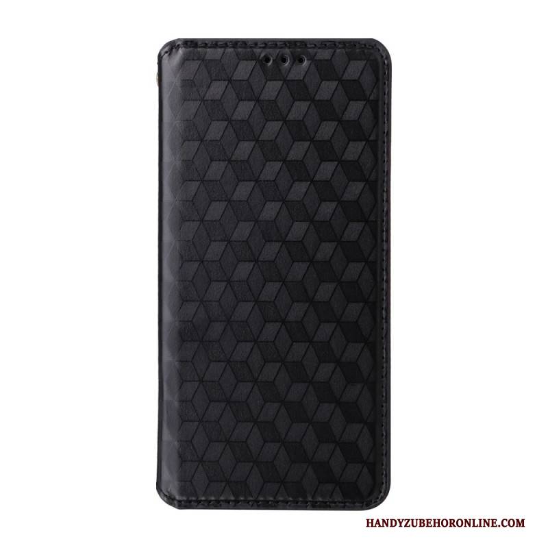 Flip Case Xiaomi Redmi Note 14 Pro Plus 5g Glänzendes 3d-muster