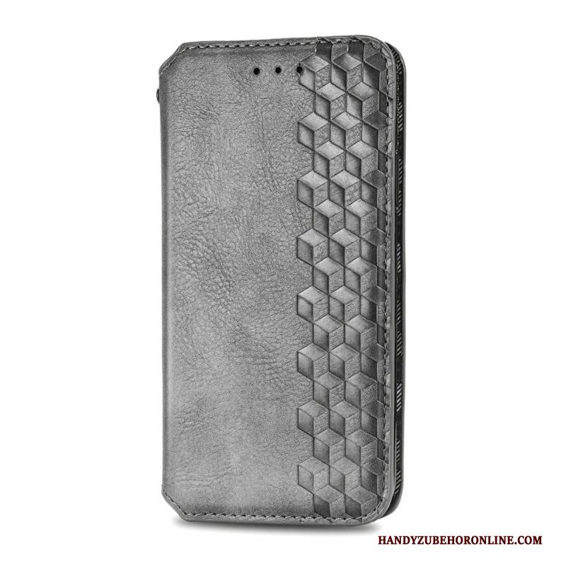 Flip Case Xiaomi Redmi Note 15 Pro Plus 5g Handyhülle Rautenmuster