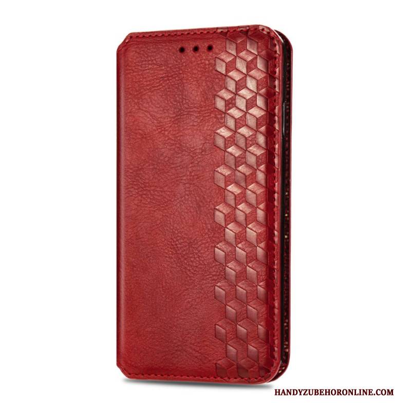 Flip Case Xiaomi Redmi Note 15 Pro Plus 5g Handyhülle Rautenmuster