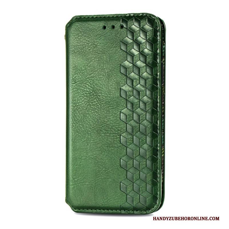 Flip Case Xiaomi Redmi Note 15 Pro Plus 5g Handyhülle Rautenmuster