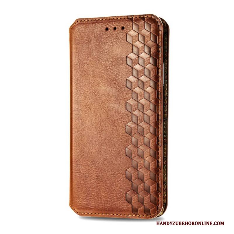 Flip Case Xiaomi Redmi Note 15 Pro Plus 5g Handyhülle Rautenmuster