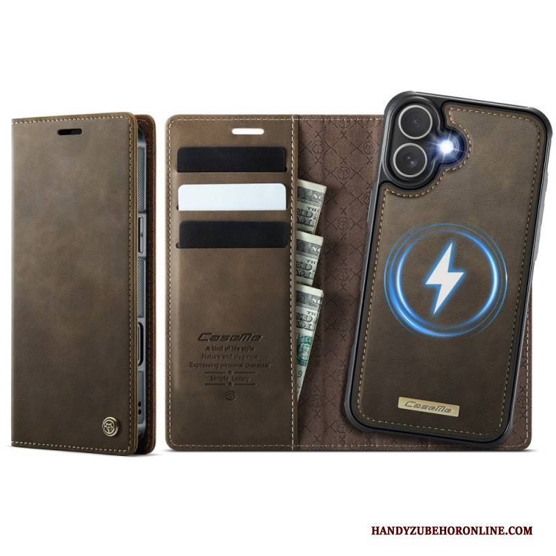 Flip Case iPhone 17 Handyhülle Abnehmbare Magsafe-kompatible Hülle Mit Rfid-schutz