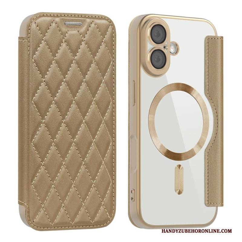 Flip Case iPhone 17 Magsafe-kompatibel Gesteppt