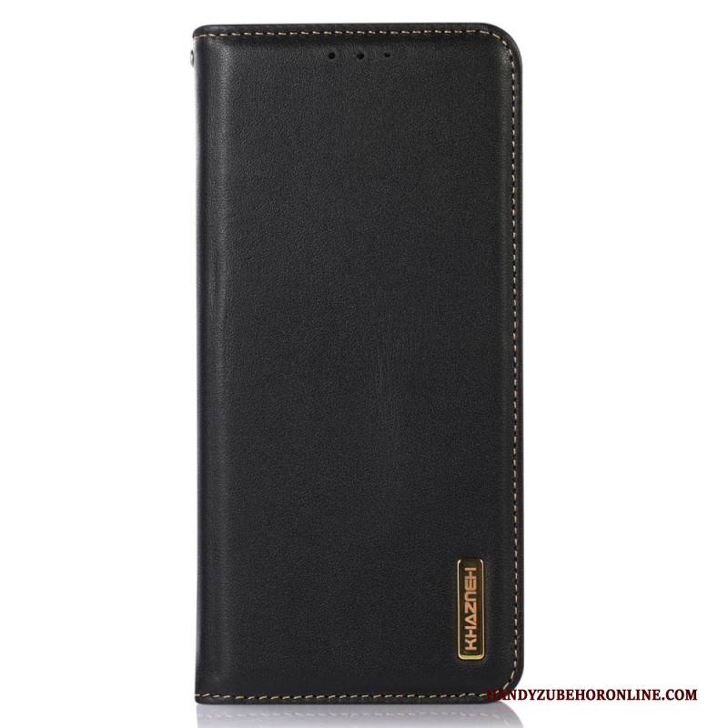 Flip Case iPhone 17 Pro Handyhülle Khazneh Premium-leder