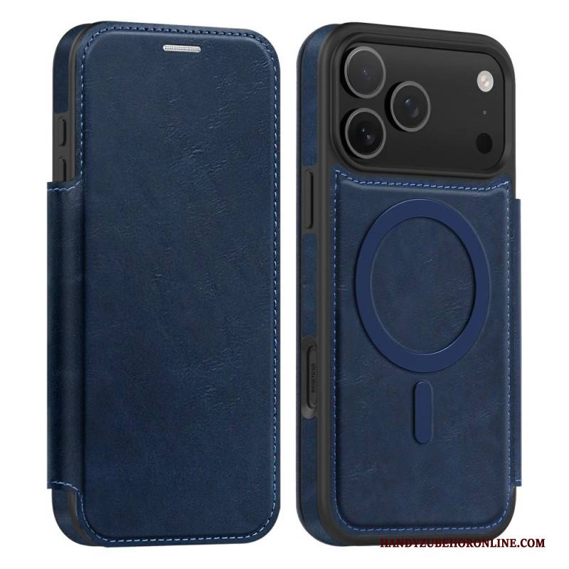 Flip Case iPhone 17 Pro Handyhülle Magsafe-kompatibler Rfid-kartenhalter