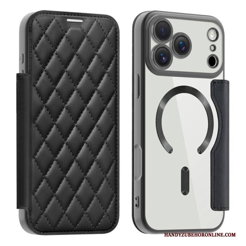 Flip Case iPhone 17 Pro Magsafe-kompatibel Gesteppt