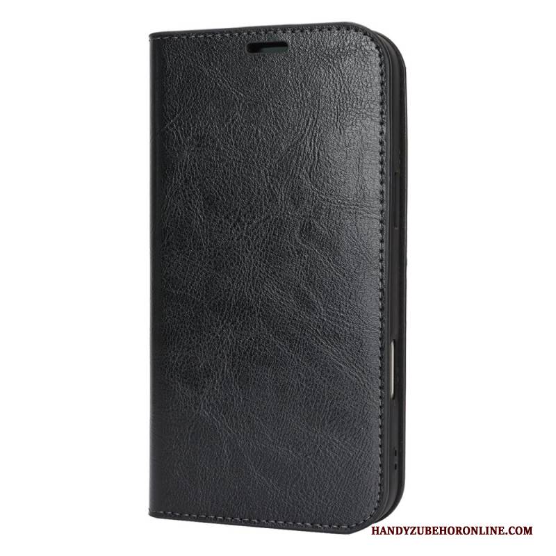 Flip Case iPhone 17 Pro Max Echtleder