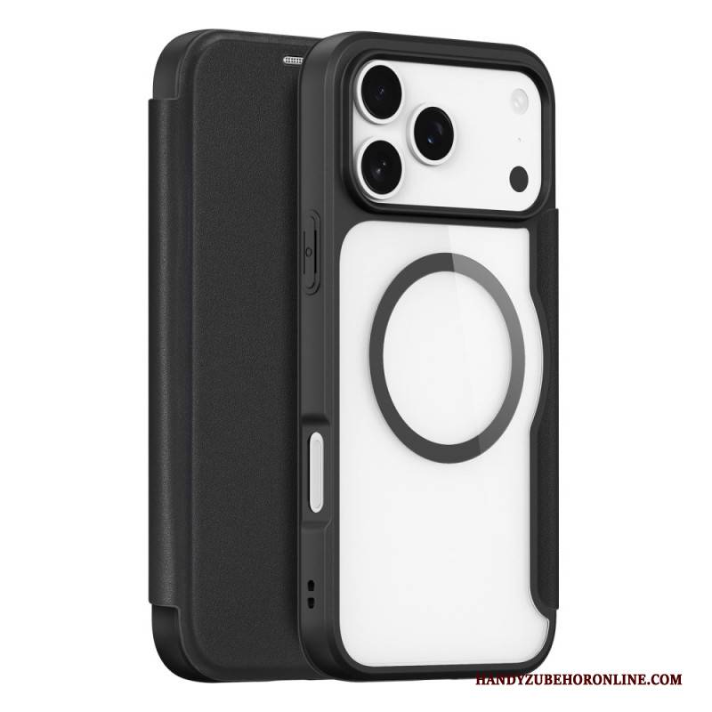 Flip Case iPhone 17 Pro Max Handyhülle Magsafe Kompatible Schutzfolie X Pro Series Dux Ducis