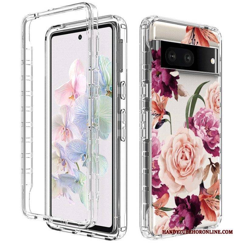 Handyhülle Für Google Pixel 7 Nahtlose Blumen