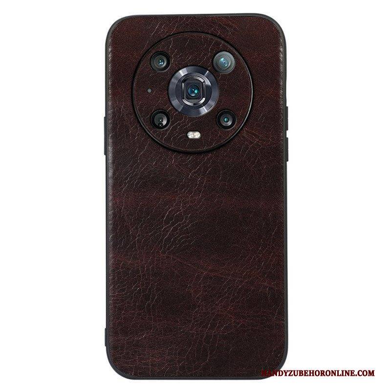 Handyhülle Für Honor Magic 4 Pro Echtes Leder