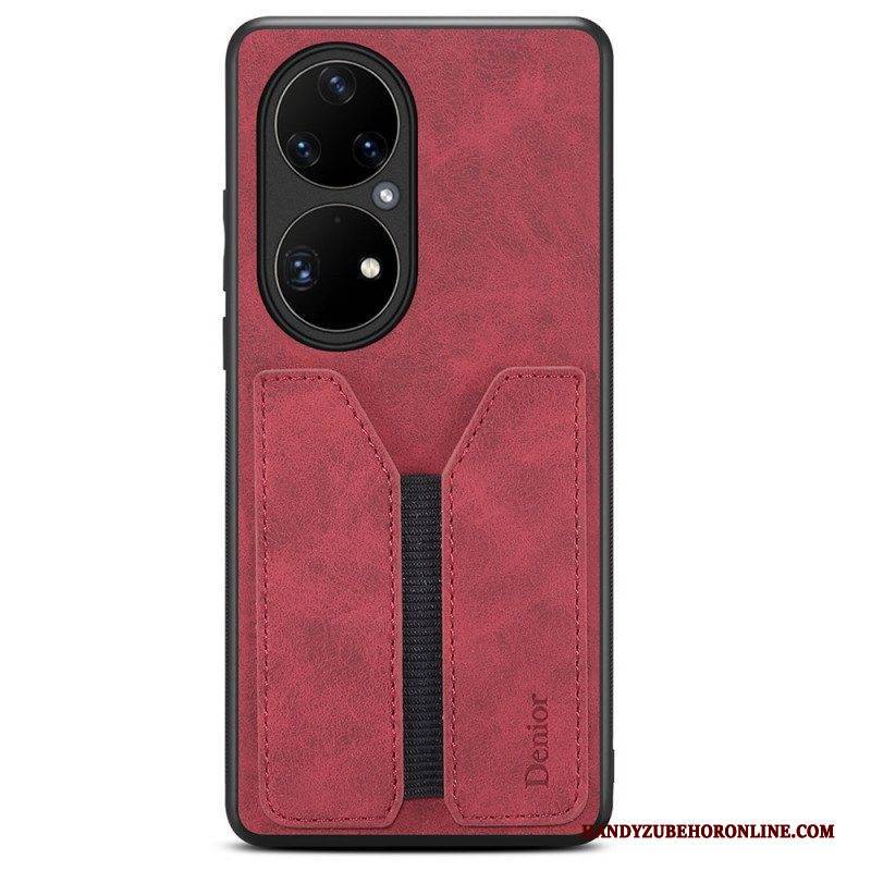 Handyhülle Für Huawei P50 Pro Elastischer Kartenhalter Von Denior