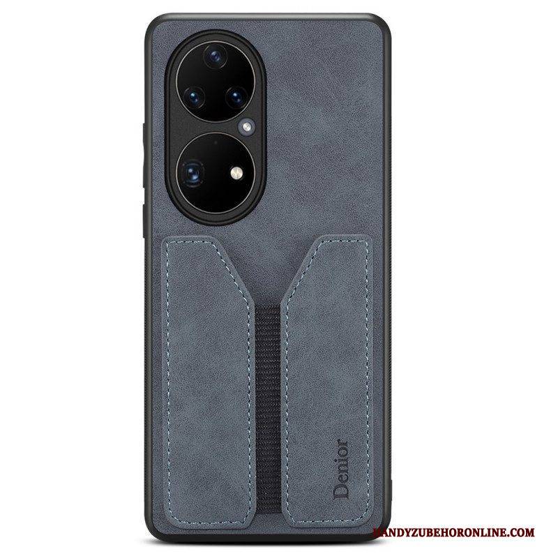 Handyhülle Für Huawei P50 Pro Elastischer Kartenhalter Von Denior