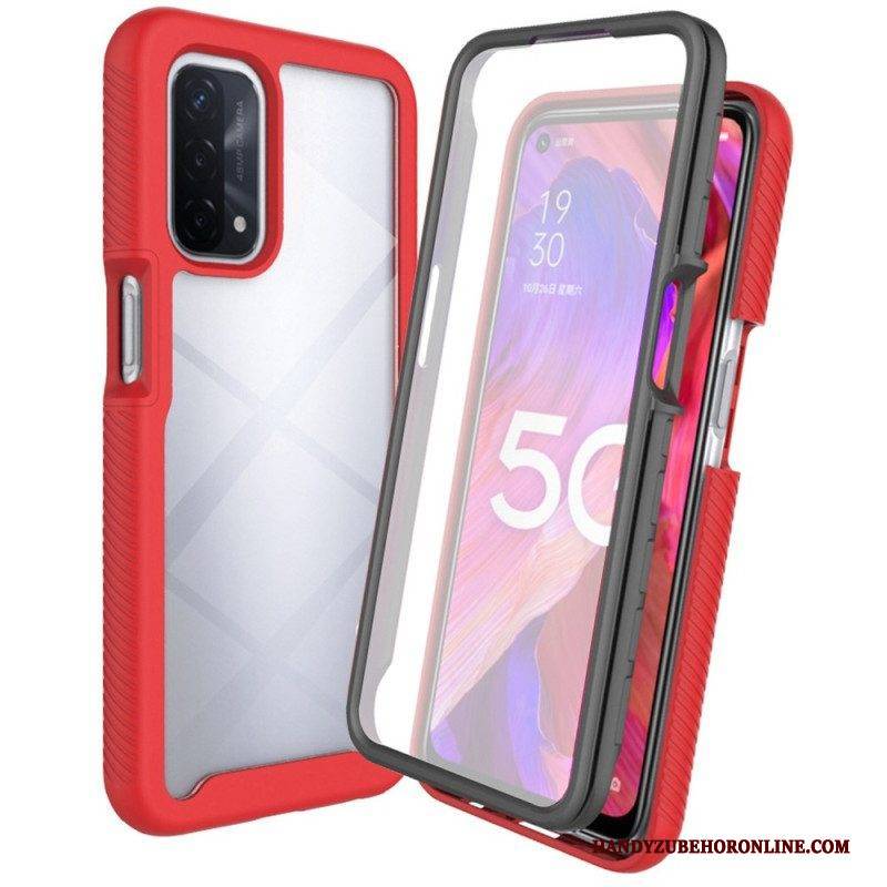 Handyhülle Für Oppo A54 5G / A74 5G Schutzhülle Und Displayschutzfolie