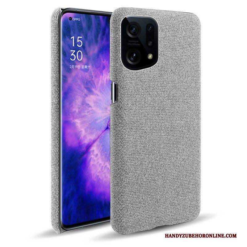 Handyhülle Für Oppo Find X5 Edler Stoff