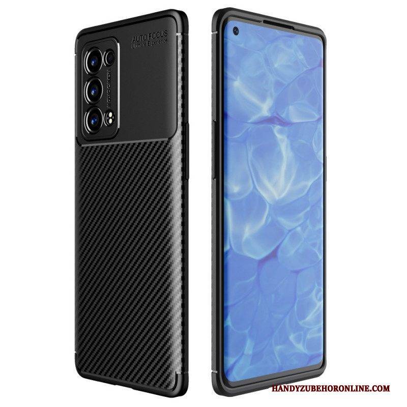 Handyhülle Für Oppo Reno 6 Pro 5G Kohlefaserschlauch