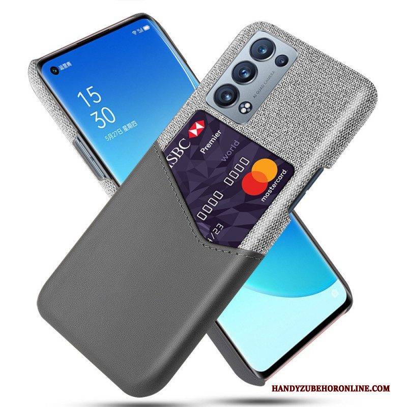 Handyhülle Für Oppo Reno 6 Pro 5G Leicht Zugänglicher Kartenhalter