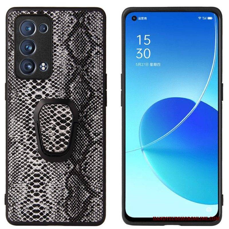 Handyhülle Für Oppo Reno 6 Pro 5G Trendringmuster Und Tier