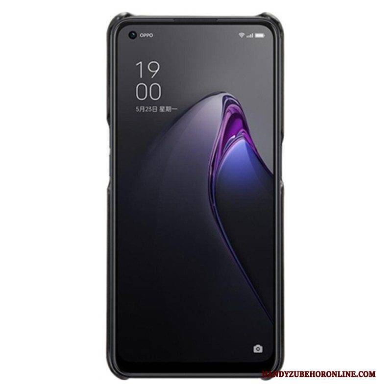 Handyhülle Für Oppo Reno 8 Ledereffekt
