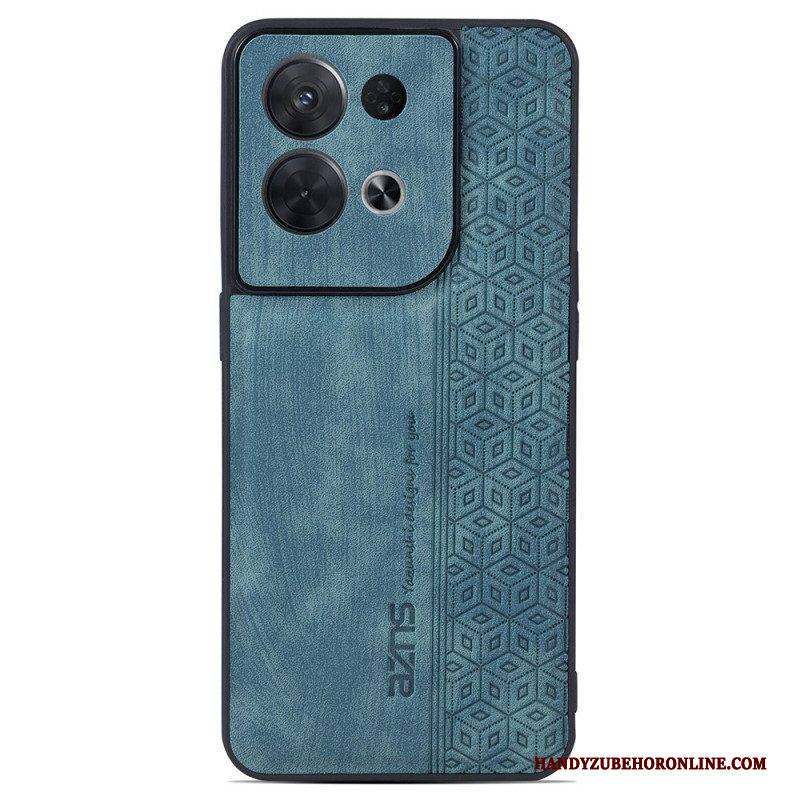Handyhülle Für Oppo Reno 8 Pro Azns Ledereffekt