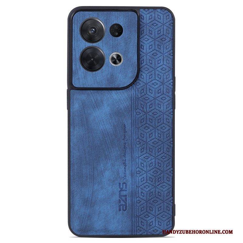 Handyhülle Für Oppo Reno 8 Pro Azns Ledereffekt