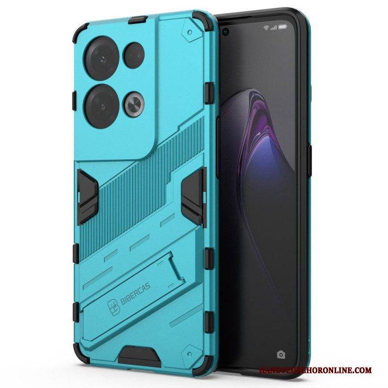 Handyhülle Für Oppo Reno 8 Pro Freihändiger. Abnehmbarer Ständer Mit Zwei Positionen
