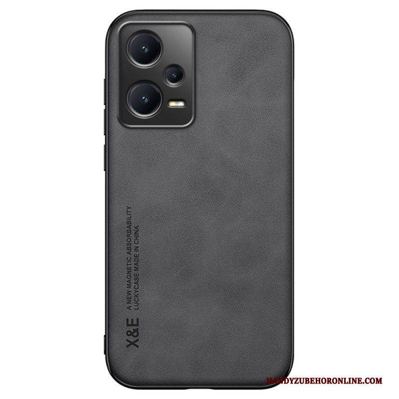 Handyhülle Für Poco X5 Pro 5G X&e-leder Mit Ledereffekt