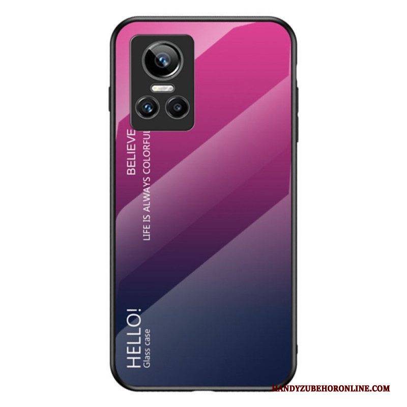 Handyhülle Für Realme GT Neo 3 Allmähliches Gehärtetes Glas