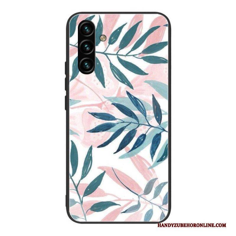 Handyhülle Für Samsung Galaxy A13 5G / A04s Pflanzlich Gehärtetes Glas