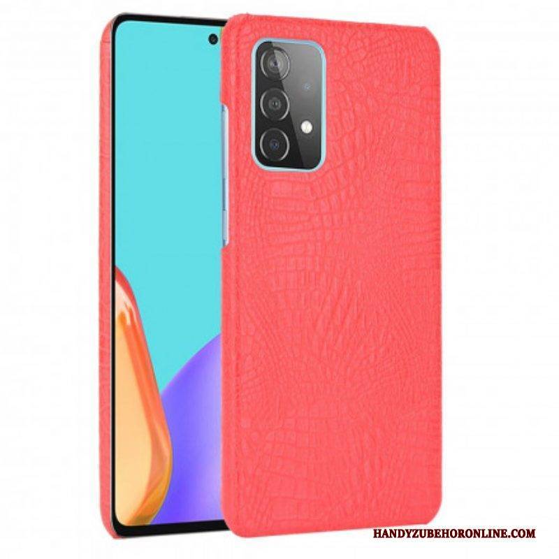 Handyhülle Für Samsung Galaxy A52 4G / A52 5G / A52s 5G Krokodilhaut-effekt