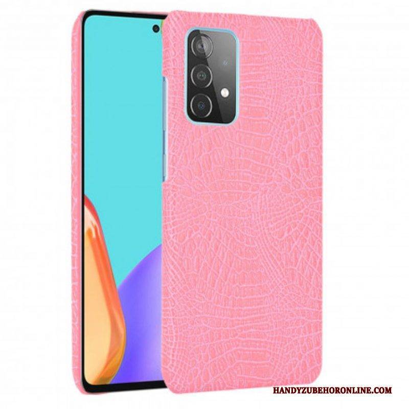 Handyhülle Für Samsung Galaxy A52 4G / A52 5G / A52s 5G Krokodilhaut-effekt