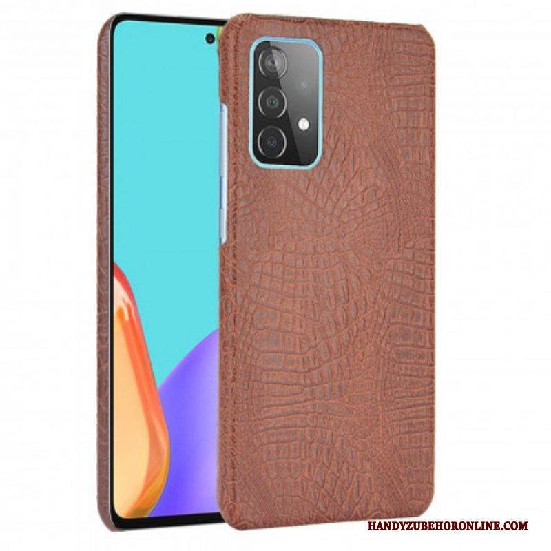 Handyhülle Für Samsung Galaxy A52 4G / A52 5G / A52s 5G Krokodilhaut-effekt