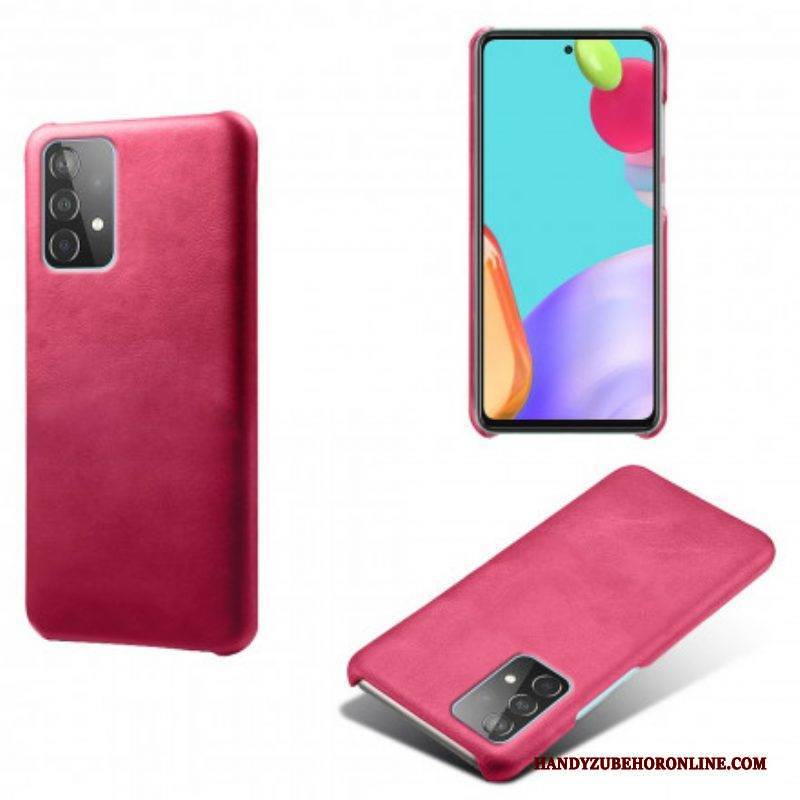 Handyhülle Für Samsung Galaxy A52 4G / A52 5G / A52s 5G Ksq-ledereffekt