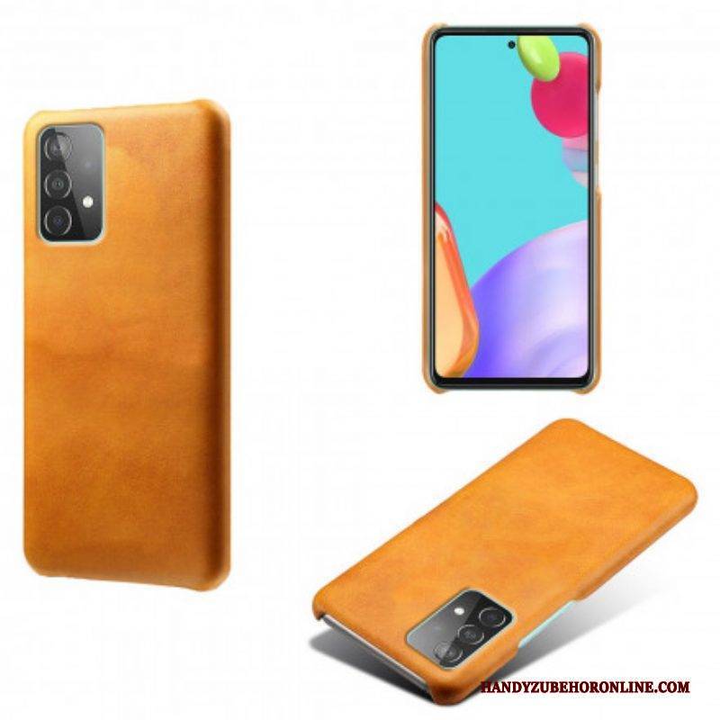 Handyhülle Für Samsung Galaxy A52 4G / A52 5G / A52s 5G Ksq-ledereffekt