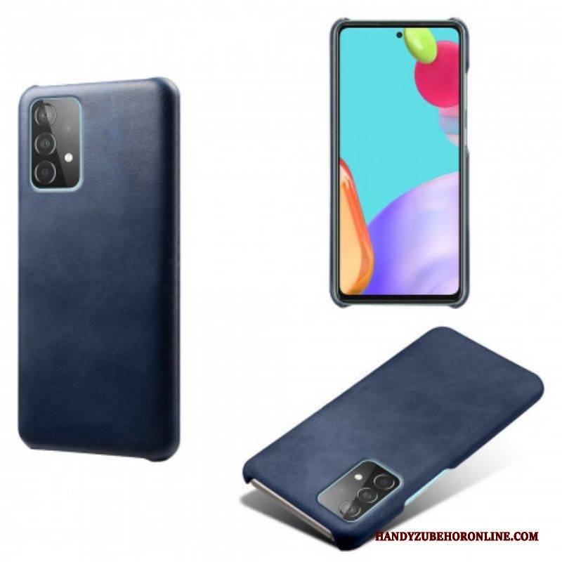 Handyhülle Für Samsung Galaxy A52 4G / A52 5G / A52s 5G Ksq-ledereffekt