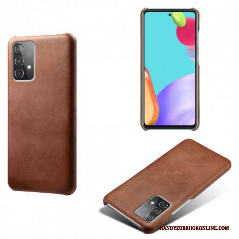 Handyhülle Für Samsung Galaxy A52 4G / A52 5G / A52s 5G Ksq-ledereffekt