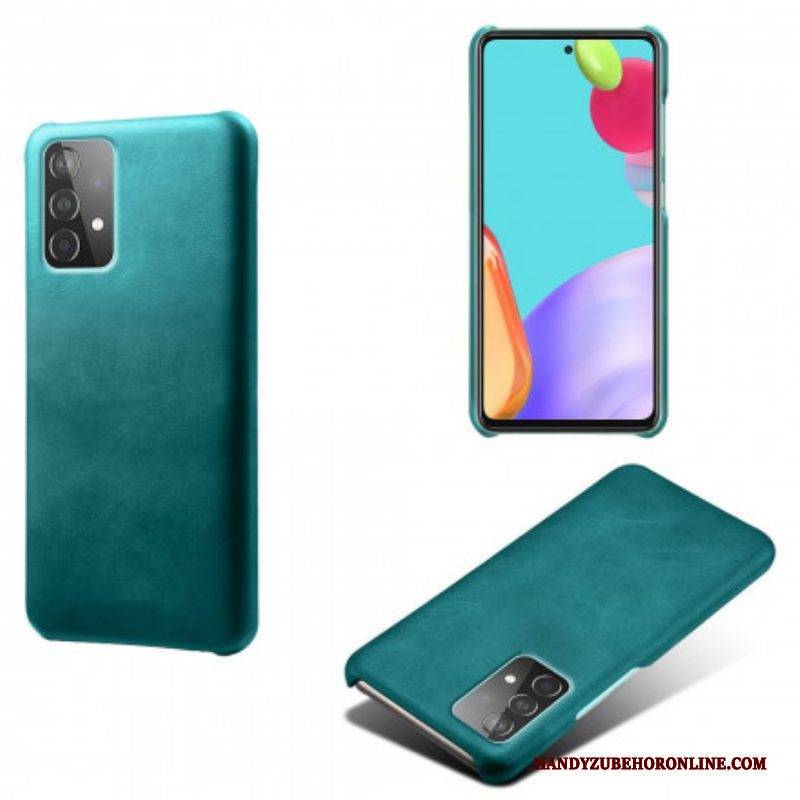 Handyhülle Für Samsung Galaxy A52 4G / A52 5G / A52s 5G Ksq-ledereffekt