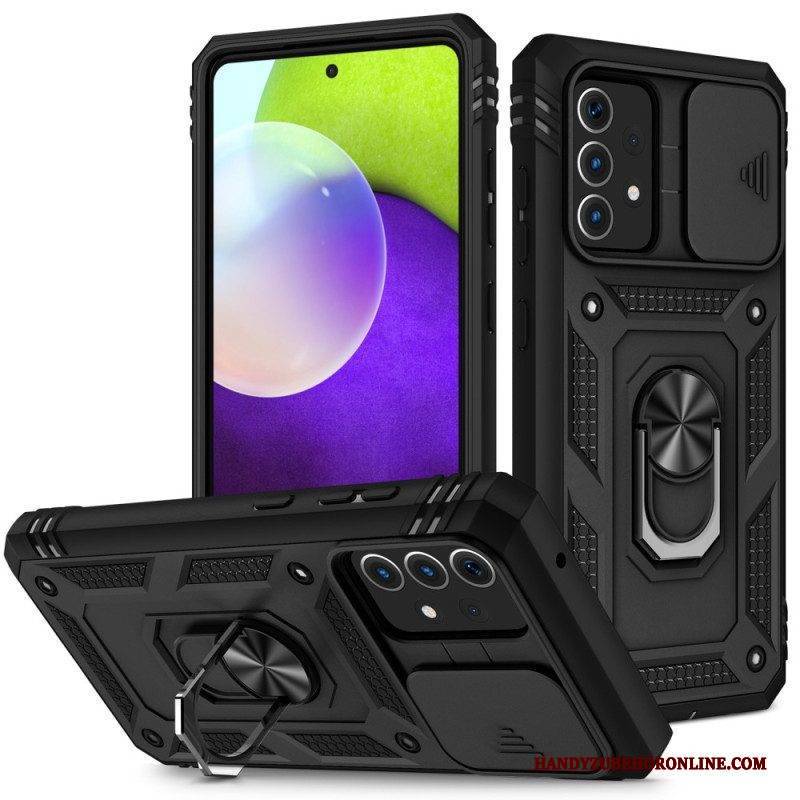 Handyhülle Für Samsung Galaxy A52 4G / A52 5G / A52s 5G Ring Und Linsenabdeckung