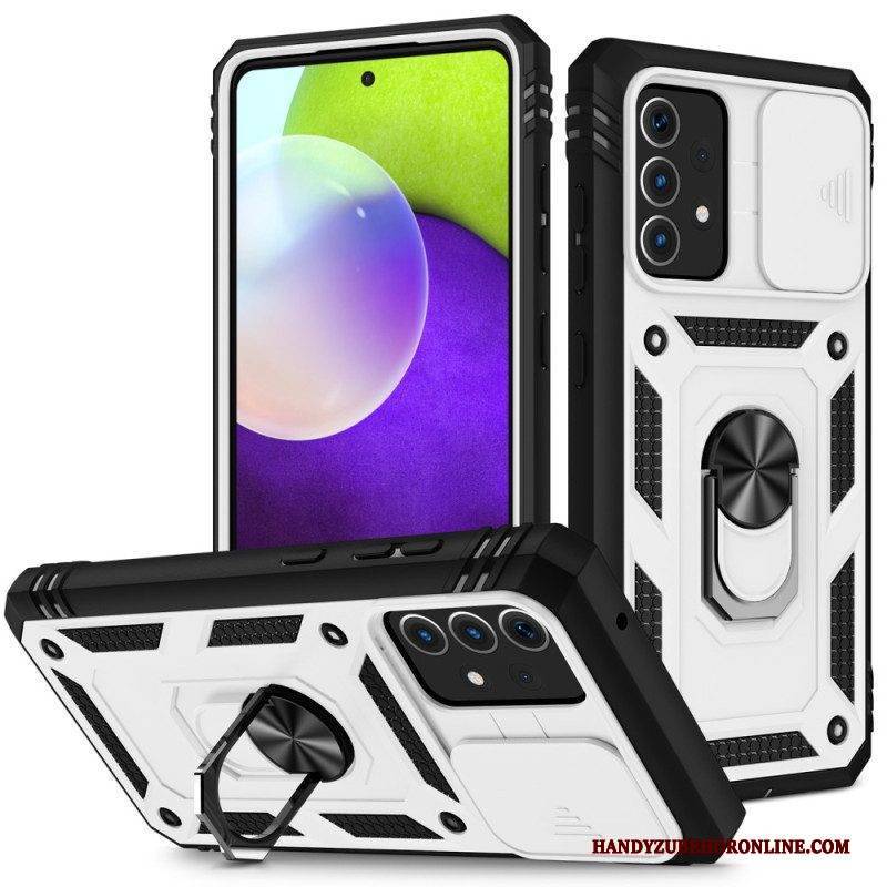Handyhülle Für Samsung Galaxy A52 4G / A52 5G / A52s 5G Ring Und Linsenabdeckung