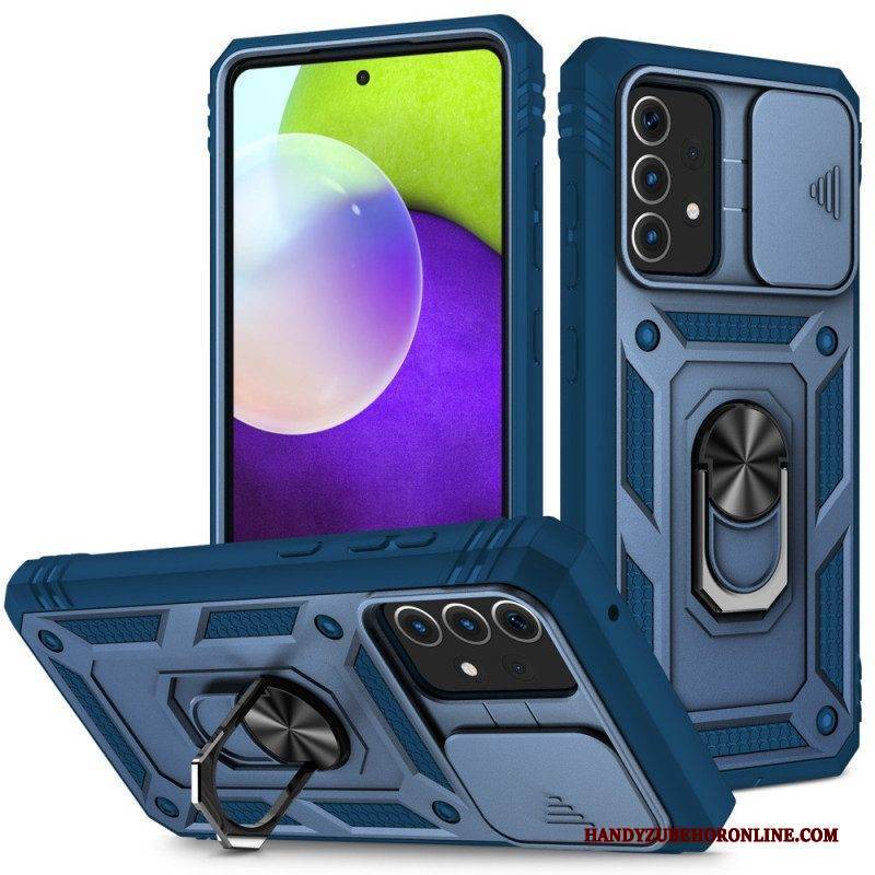 Handyhülle Für Samsung Galaxy A52 4G / A52 5G / A52s 5G Ring Und Linsenabdeckung