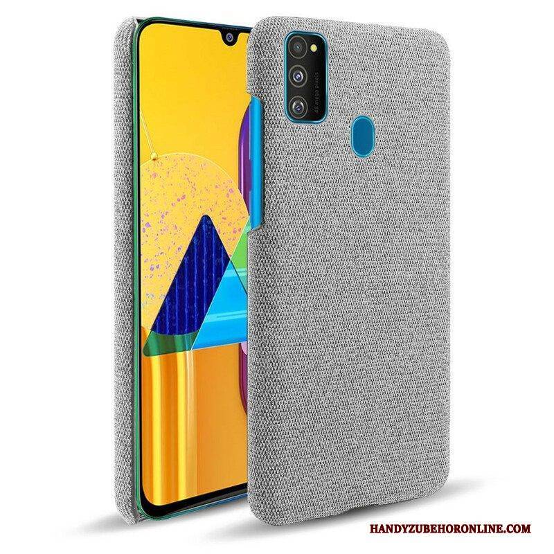 Handyhülle Für Samsung Galaxy M21 Strukturstoff Ksq
