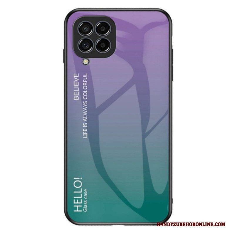 Handyhülle Für Samsung Galaxy M33 5G Gehärtetes Glas Hallo