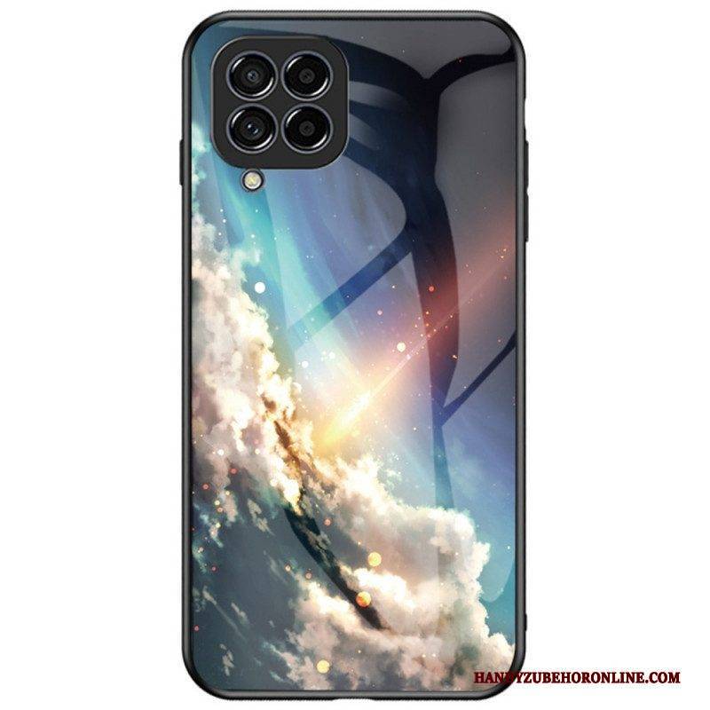 Handyhülle Für Samsung Galaxy M53 5G Himmelgehärtetes Glas
