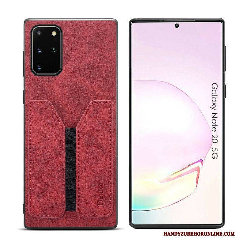 Handyhülle Für Samsung Galaxy Note 20 Elastischer Kartenhalter Von Denior