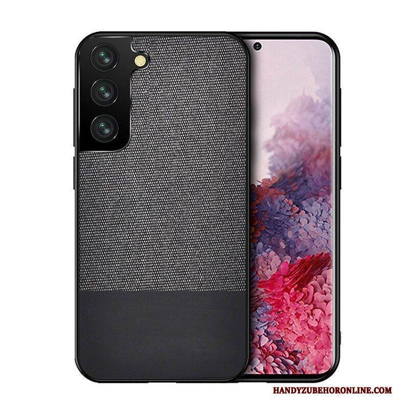 Handyhülle Für Samsung Galaxy S21 FE Kunstleder Und Stoff