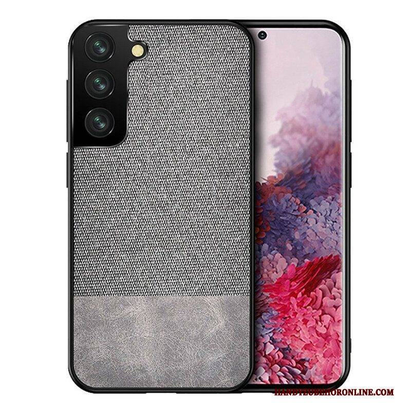 Handyhülle Für Samsung Galaxy S21 FE Kunstleder Und Stoff