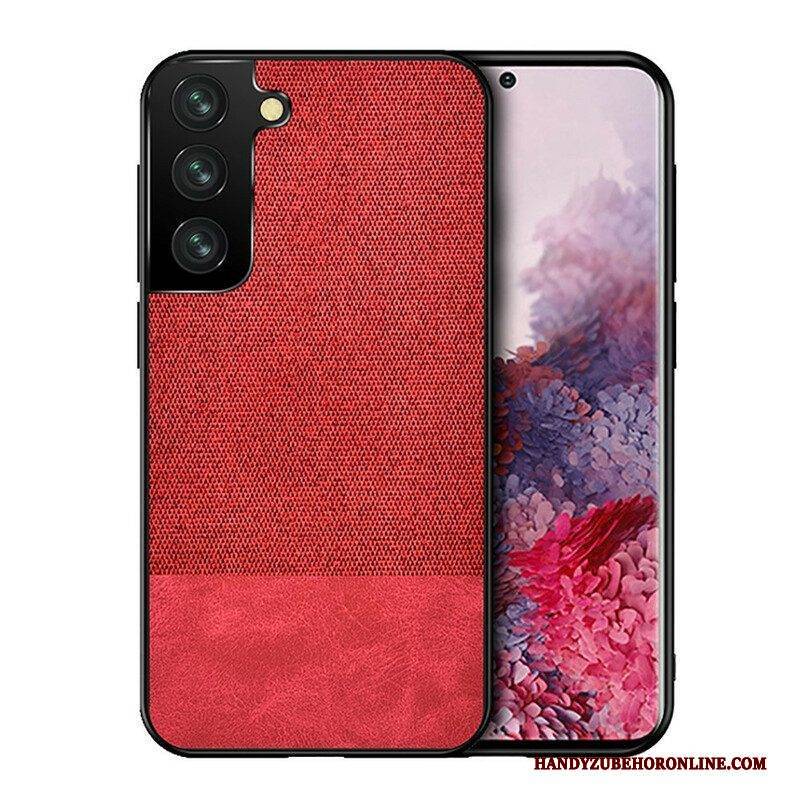 Handyhülle Für Samsung Galaxy S21 FE Kunstleder Und Stoff