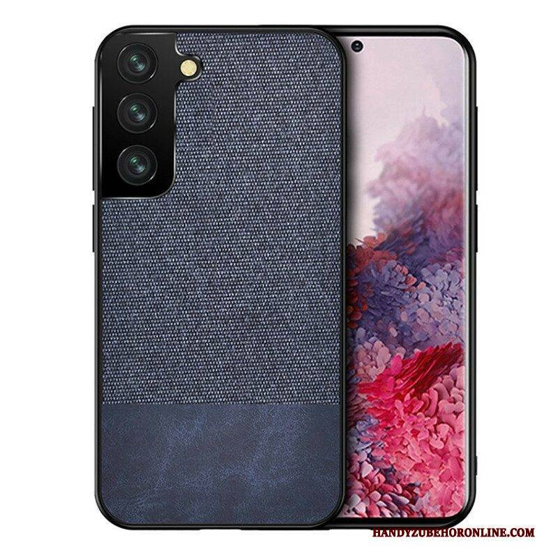Handyhülle Für Samsung Galaxy S21 FE Kunstleder Und Stoff