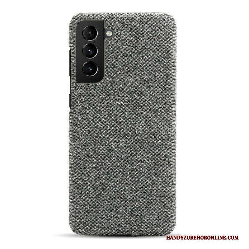Handyhülle Für Samsung Galaxy S21 FE Strukturstoff Ksq