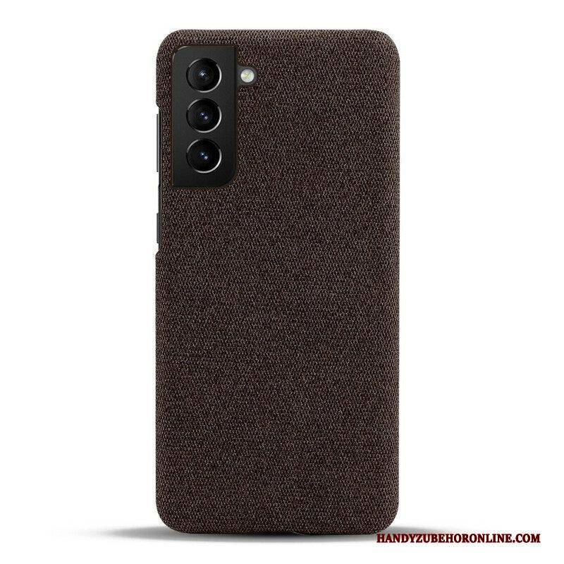 Handyhülle Für Samsung Galaxy S21 FE Strukturstoff Ksq